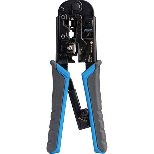 Jonard Tools - Crimpers Type: Pass-through Modular Crimping Tool Capacity: RJ-11, RJ-45 - Makers Industrial Supply