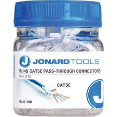 Jonard Tools - Cable Tools & Kits Tool Type: Pass-Through Connectors Number of Pieces: 50.000 - Makers Industrial Supply