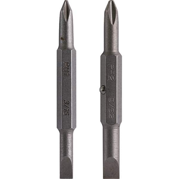 Screwdriver Set: 2 Pc, Phillips & Slotted