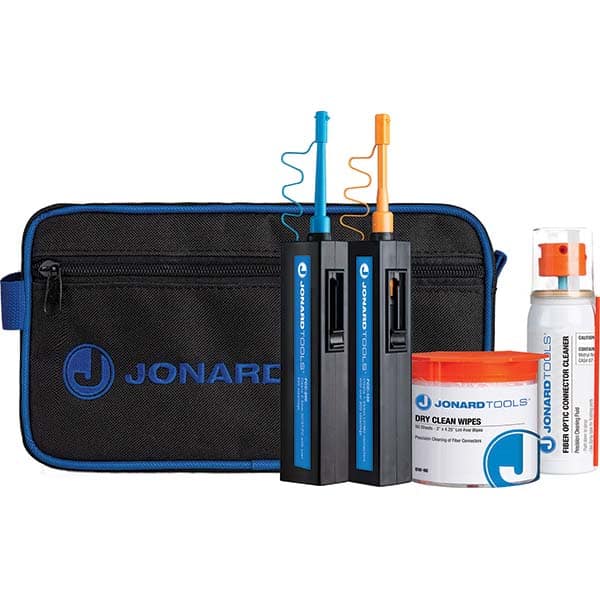 Jonard Tools - Cable Tools & Kits Tool Type: Fiber Cleaning Kit Number of Pieces: 5.000 - Makers Industrial Supply