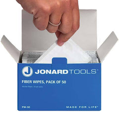 Jonard Tools - Cable Tools & Kits Tool Type: Fiber Wipes Number of Pieces: 50.000 - Makers Industrial Supply