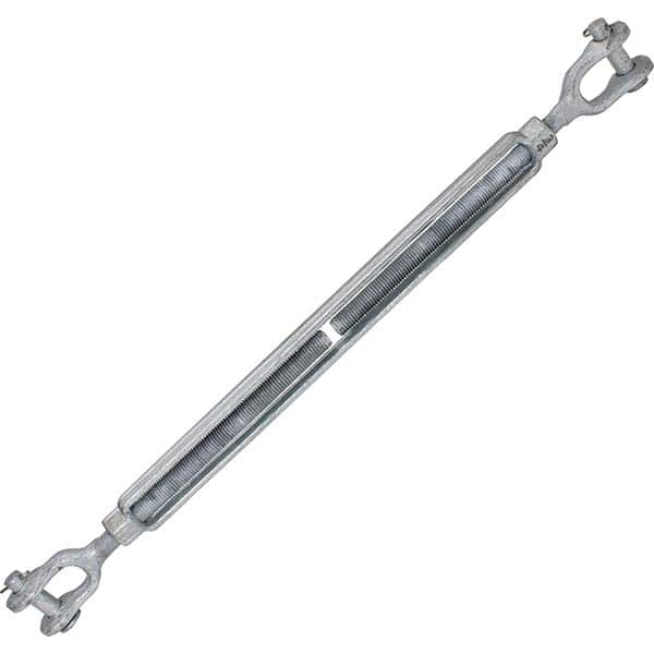 US Cargo Control - Turnbuckles Type: Jaw & Jaw Working Load Limit (Lb.): 5200 - Makers Industrial Supply