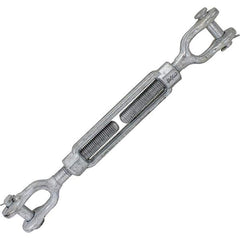 US Cargo Control - Turnbuckles Type: Jaw & Jaw Working Load Limit (Lb.): 5200 - Makers Industrial Supply