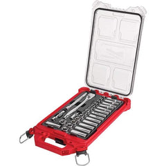 Milwaukee Tool - Socket Sets Measurement Type: Metric Drive Size: 3/8 - Makers Industrial Supply