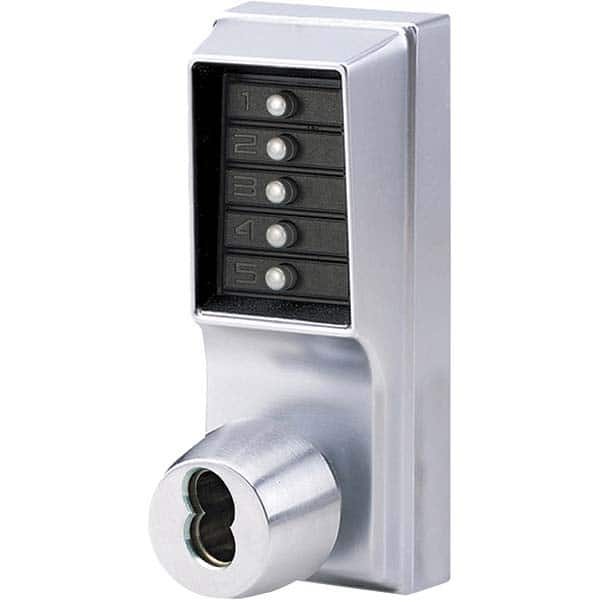 Simplex - Lever Locksets Type: Push-button Lock Door Thickness: 1-3/4 - Makers Industrial Supply