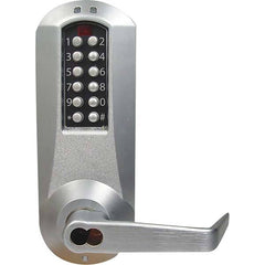 E-Plex - Lever Locksets Type: Entrance Door Thickness: 1-3/4 - Makers Industrial Supply