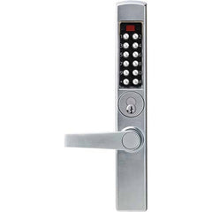 E-Plex - Lever Locksets Type: Keypad Door Thickness: 1-3/4 - Makers Industrial Supply