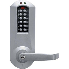 E-Plex - Lever Locksets Type: Entrance Door Thickness: 1-3/4 - Makers Industrial Supply