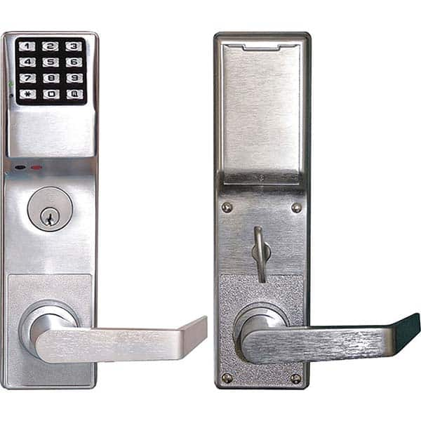 Alarm Lock - Lever Locksets Type: Privacy Door Thickness: 1-3/4 - Makers Industrial Supply