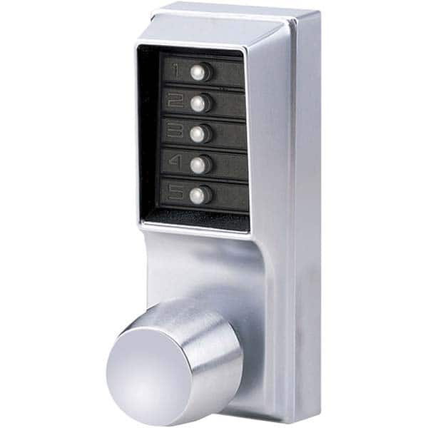 Simplex - Lever Locksets Type: Push-button Lock Door Thickness: 1-3/4 - Makers Industrial Supply