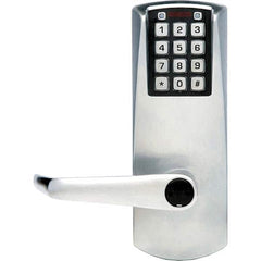 E-Plex - Lever Locksets Type: Entrance Door Thickness: 1-3/4 - Makers Industrial Supply