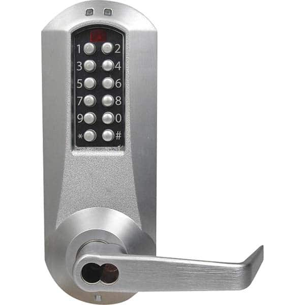 E-Plex - Lever Locksets Type: Keypad Door Thickness: 1-3/4 - Makers Industrial Supply