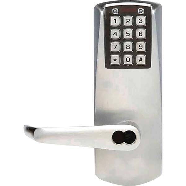 E-Plex - Lever Locksets Type: Entrance Door Thickness: 1-3/4 - Makers Industrial Supply