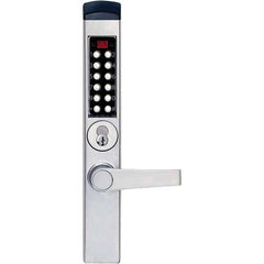 E-Plex - Lever Locksets Type: Keypad Door Thickness: 1-3/4 - Makers Industrial Supply