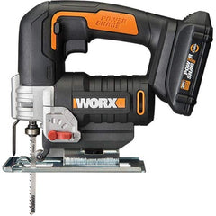 Worx - Cordless Jigsaws Voltage: 20 Strokes per Minute: 2600 - Makers Industrial Supply