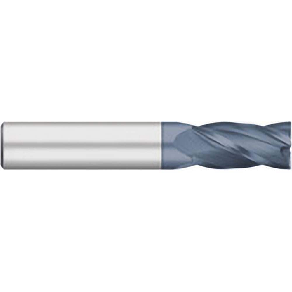 Titan USA - Square End Mills; Mill Diameter (mm): 7.00 ; Mill Diameter (Decimal Inch): 0.2756 ; Number of Flutes: 4 ; Length of Cut (mm): 19.00 ; Length of Cut (Decimal Inch): 0.7480 ; Material: Solid Carbide - Exact Industrial Supply