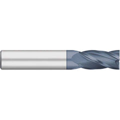 Titan USA - Square End Mills; Mill Diameter (mm): 9.00 ; Mill Diameter (Decimal Inch): 0.3543 ; Number of Flutes: 4 ; Length of Cut (mm): 22.00 ; Length of Cut (Decimal Inch): 0.8661 ; Material: Solid Carbide - Exact Industrial Supply