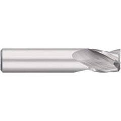 Titan USA - Square End Mills; Mill Diameter (Inch): 1/2 ; Mill Diameter (Decimal Inch): 0.5000 ; Number of Flutes: 3 ; Length of Cut (Inch): 5/8 ; Length of Cut (Decimal Inch): 0.6250 ; Material: Solid Carbide - Exact Industrial Supply