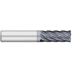 Titan USA - Square End Mills; Mill Diameter (Inch): 5/8 ; Mill Diameter (Decimal Inch): 0.6250 ; Number of Flutes: 6 ; Length of Cut (Inch): 1-5/8 ; Length of Cut (Decimal Inch): 1.6250 ; Material: Solid Carbide - Exact Industrial Supply