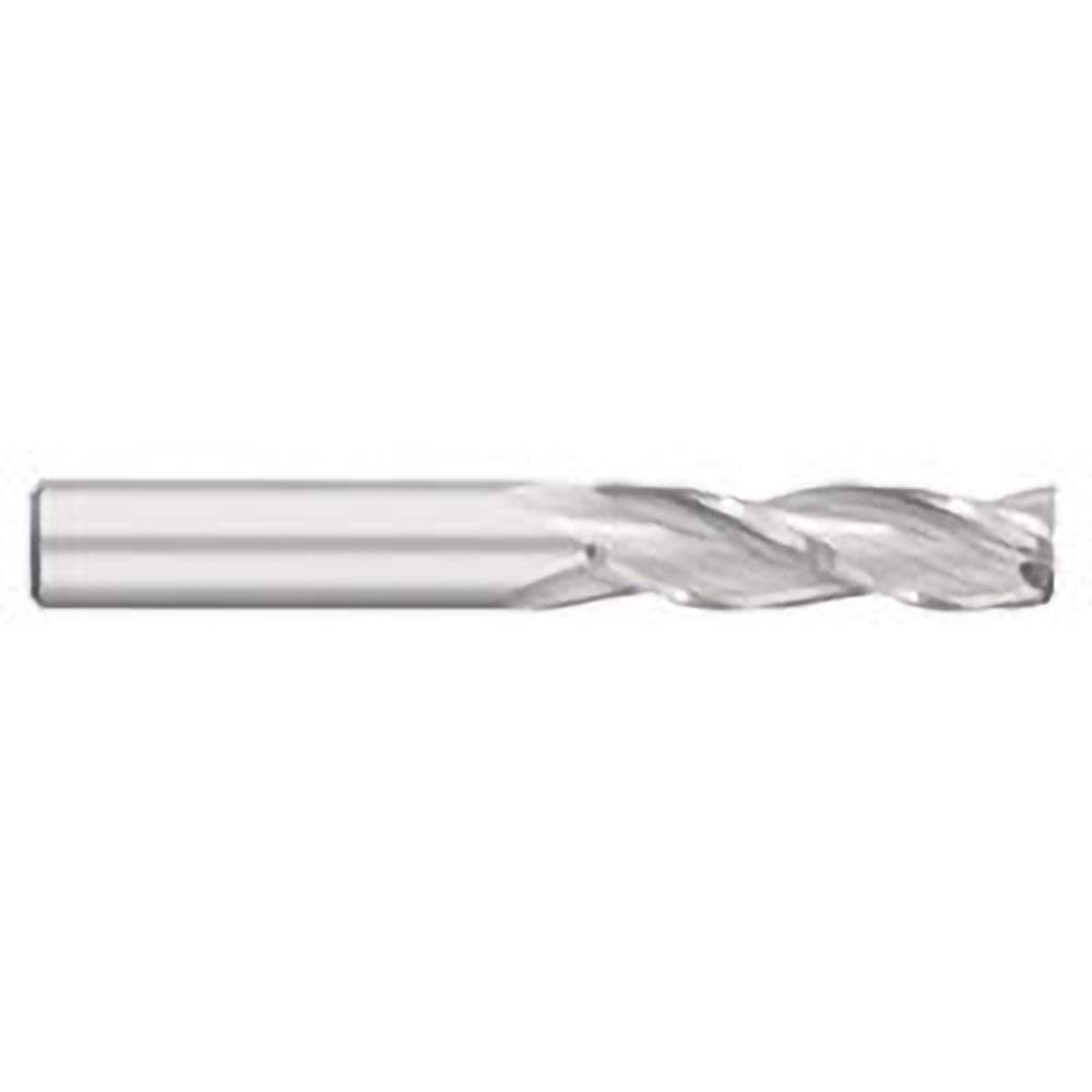 Titan USA - Square End Mills; Mill Diameter (Inch): 1/4 ; Mill Diameter (Decimal Inch): 0.2500 ; Number of Flutes: 3 ; Length of Cut (Inch): 1 ; Length of Cut (Decimal Inch): 1.0000 ; Material: Solid Carbide - Exact Industrial Supply