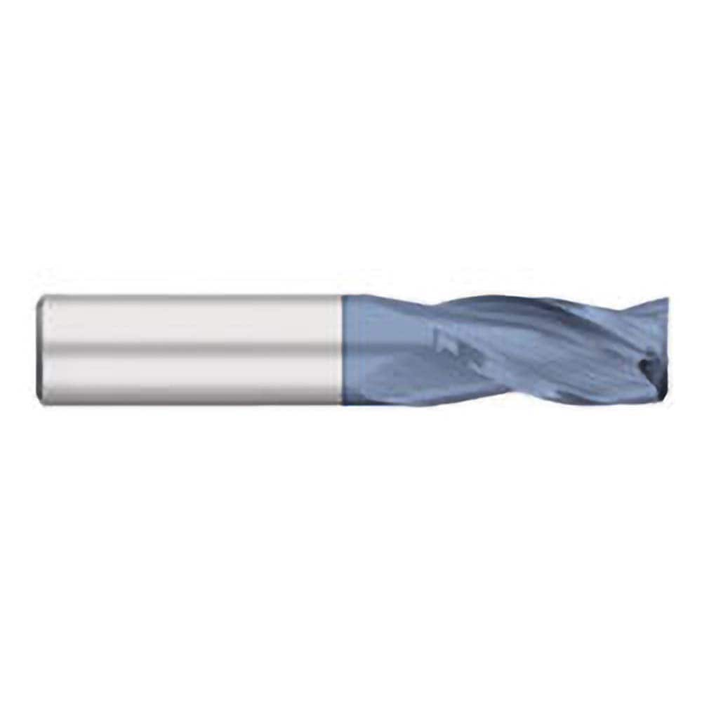 Titan USA - Square End Mills; Mill Diameter (Inch): 3/8 ; Mill Diameter (Decimal Inch): 0.3750 ; Number of Flutes: 3 ; Length of Cut (Inch): 1 ; Length of Cut (Decimal Inch): 1.0000 ; Material: Solid Carbide - Exact Industrial Supply