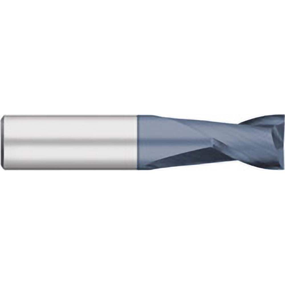 Titan USA - Square End Mills; Mill Diameter (Inch): 5/8 ; Mill Diameter (Decimal Inch): 0.6250 ; Number of Flutes: 2 ; Length of Cut (Inch): 3/4 ; Length of Cut (Decimal Inch): 0.7500 ; Material: Solid Carbide - Exact Industrial Supply