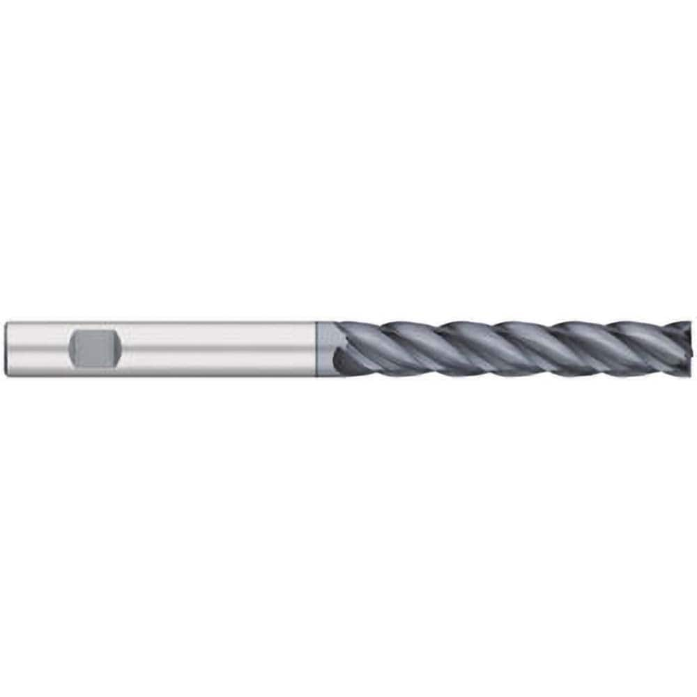 Titan USA - Square End Mills; Mill Diameter (Inch): 5/8 ; Mill Diameter (Decimal Inch): 0.6250 ; Number of Flutes: 4 ; Length of Cut (Inch): 3 ; Length of Cut (Decimal Inch): 3.0000 ; Material: Solid Carbide - Exact Industrial Supply