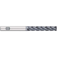 Titan USA - Square End Mills; Mill Diameter (Inch): 5/8 ; Mill Diameter (Decimal Inch): 0.6250 ; Number of Flutes: 4 ; Length of Cut (Inch): 3 ; Length of Cut (Decimal Inch): 3.0000 ; Material: Solid Carbide - Exact Industrial Supply