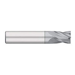 Titan USA - Square End Mills; Mill Diameter (Decimal Inch): 0.0156 ; Number of Flutes: 4 ; Length of Cut (Decimal Inch): 0.0230 ; Material: Solid Carbide ; Finish/Coating: TiCN ; Shank Diameter (Inch): 1/8 - Exact Industrial Supply