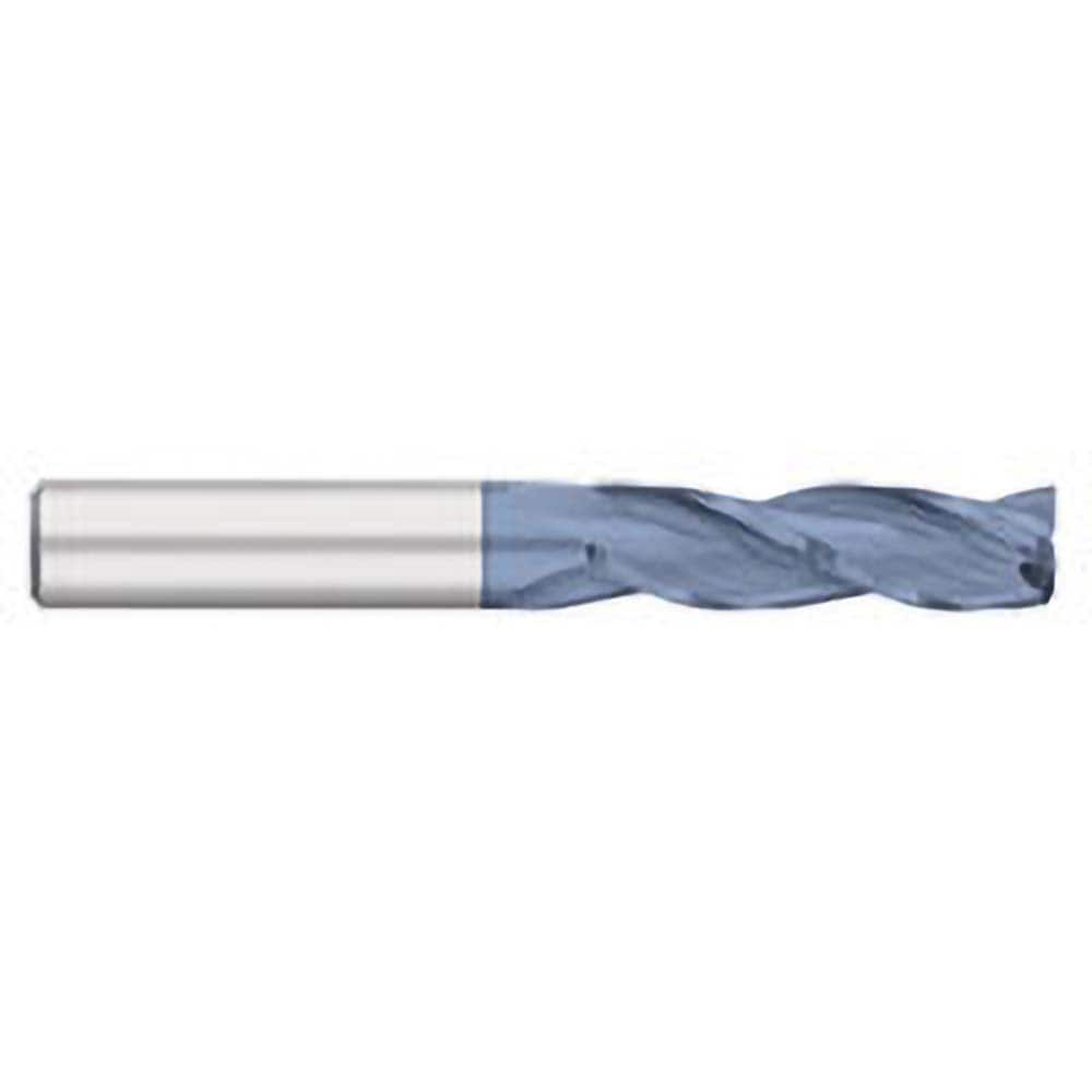 Titan USA - Square End Mills; Mill Diameter (Inch): 1/4 ; Mill Diameter (Decimal Inch): 0.2500 ; Number of Flutes: 3 ; Length of Cut (Inch): 1 ; Length of Cut (Decimal Inch): 1.0000 ; Material: Solid Carbide - Exact Industrial Supply