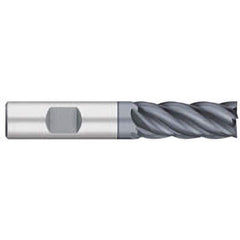 Titan USA - Square End Mills; Mill Diameter (Inch): 5/8 ; Mill Diameter (Decimal Inch): 0.6250 ; Number of Flutes: 5 ; Length of Cut (Inch): 1-5/8 ; Length of Cut (Decimal Inch): 1.6250 ; Material: Solid Carbide - Exact Industrial Supply