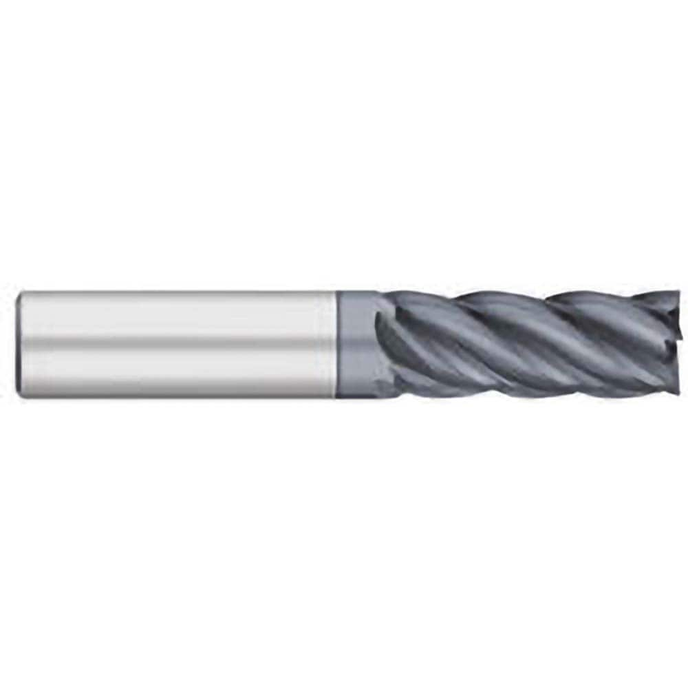 Titan USA - Square End Mills; Mill Diameter (Inch): 1/2 ; Mill Diameter (Decimal Inch): 0.5000 ; Number of Flutes: 5 ; Length of Cut (Inch): 1-1/4 ; Length of Cut (Decimal Inch): 1.2500 ; Material: Solid Carbide - Exact Industrial Supply