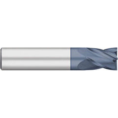 Titan USA - Square End Mills; Mill Diameter (Decimal Inch): 0.2188 ; Number of Flutes: 4 ; Length of Cut (Inch): 7/16 ; Length of Cut (Decimal Inch): 0.4375 ; Material: Solid Carbide ; Finish/Coating: AlTiN - Exact Industrial Supply