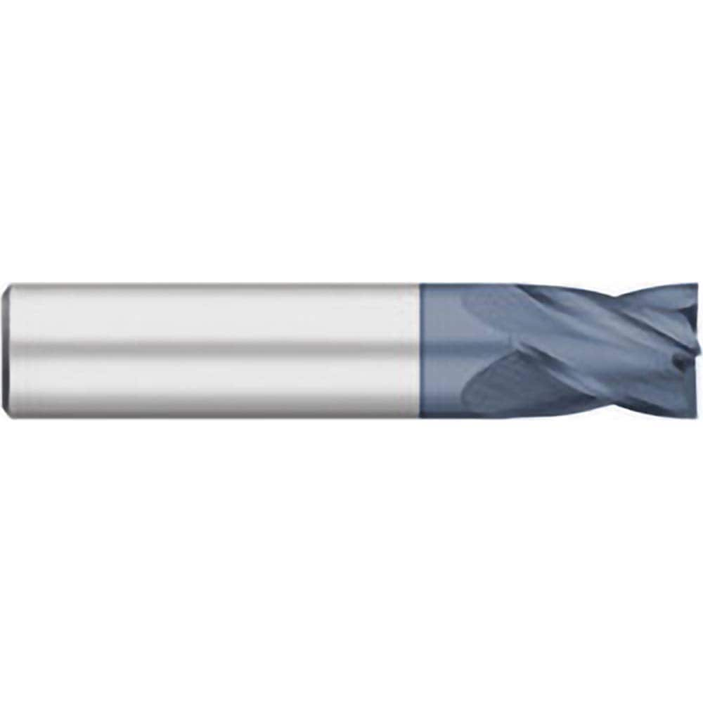 Titan USA - Square End Mills; Mill Diameter (Inch): 1/2 ; Mill Diameter (Decimal Inch): 0.5000 ; Number of Flutes: 4 ; Length of Cut (Inch): 5/8 ; Length of Cut (Decimal Inch): 0.6250 ; Material: Solid Carbide - Exact Industrial Supply