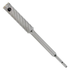 Freud - Rebar Cutter Drill Bits; Drill Bit Size (Inch): 1-1/8 ; Overall Length (Inch): 12 ; Spiral Type: Twist ; Flute Length (Inch): 5 ; Shank Type: SDS-Plus ; Drill Bit Material: Carbide - Exact Industrial Supply