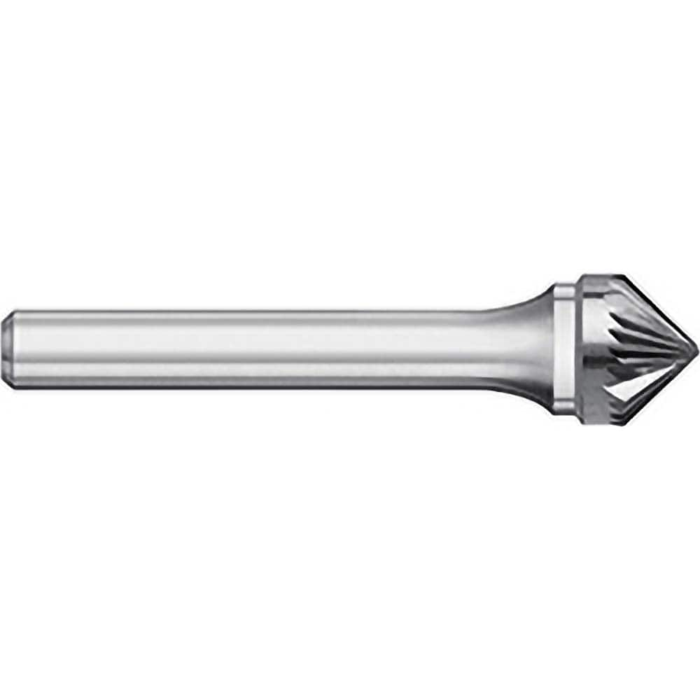 Titan USA - Burrs; Head Shape: Taper ; Industry Specification: SK-7 ; Tooth Style: Single Cut ; Cutting Diameter (Inch): 3/4 ; Cutting Diameter (Decimal Inch): 0.7500 ; Shank Diameter (Inch): 1/4