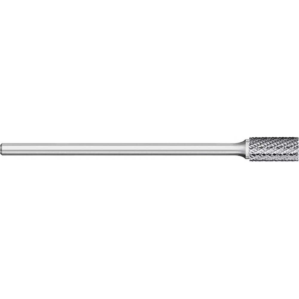 Titan USA - Burrs; Head Shape: Cylinder ; Industry Specification: SA-43L2 ; Tooth Style: Double Cut ; Cutting Diameter (Inch): 1/8 ; Cutting Diameter (Decimal Inch): 0.1250 ; Shank Diameter (Inch): 1/8 - Exact Industrial Supply