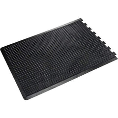 Crown Matting - Anti-Fatigue Matting; Dry or Wet Environment: Dry ; Length (Feet): 4.000 ; Width (Inch): 35 ; Thickness (Inch): 1/2 ; Surface Pattern: Bubbled; Raised Circles ; Surface Material: SBR Rubber - Exact Industrial Supply