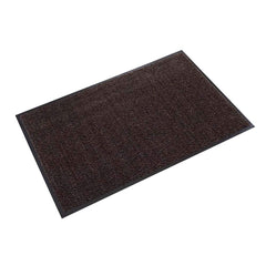 Crown Matting - Entrance Matting; Indoor or Outdoor: Indoor ; Traffic Type: Heavy Duty; Heavy/High Traffic ; Surface Material: Polypropylene ; Base Material: Nitrile Rubber; Vinyl ; Surface Pattern: Cut Pile ; Color: Walnut - Exact Industrial Supply