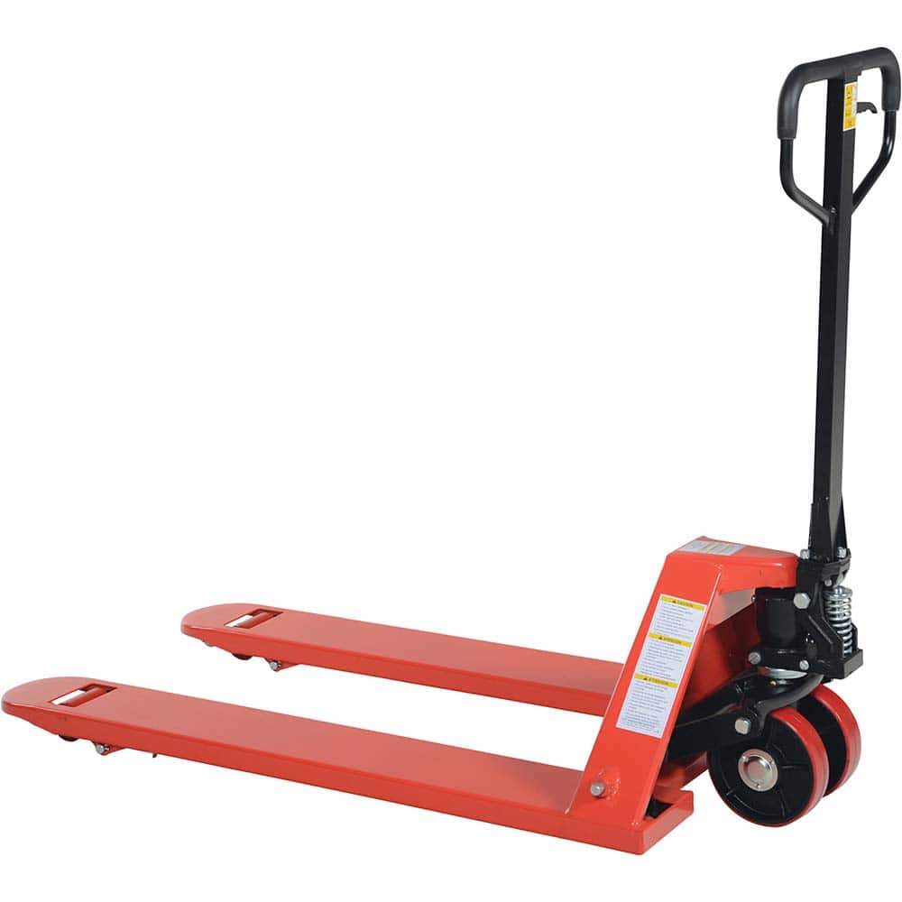 Vestil - Pallet Trucks/Jacks; Type: Pallet Truck ; Load Capacity (Lb.): 6000.000 ; Overall Width (Inch): 27 ; Length of Forks (Inch): 48 ; Fork Width (Inch): 27 ; Low Height (Inch): 2-7/8 - Exact Industrial Supply