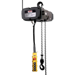 Jet - Electric Hoists; Type: Electric Hoist ; Load Capacity (Ton): 3 ; Load Capacity (Lb.): 6600.000 ; Maximum Lift Distance (Feet): 60 ; Voltage: 460 ; Lift Motor Phase: 3 - Exact Industrial Supply