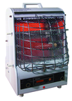 198 Series 120V Radiant and/or Fan Forced Portable Heater - Makers Industrial Supply