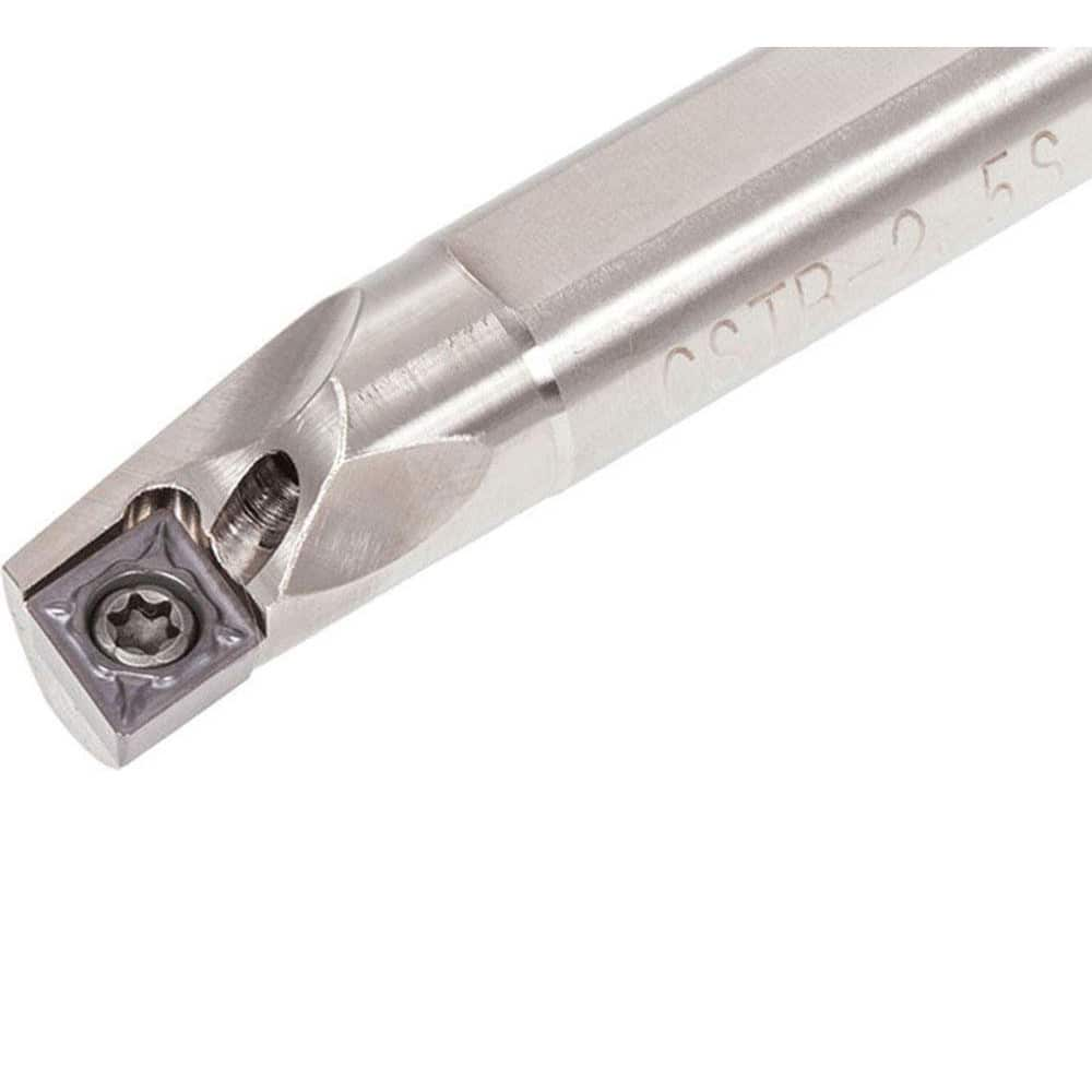 Indexable Boring Bar:  E10-SCLCR2-D14,  95.00&deg N/A Solid Carbide 7.0000″ OAL,  Screw,