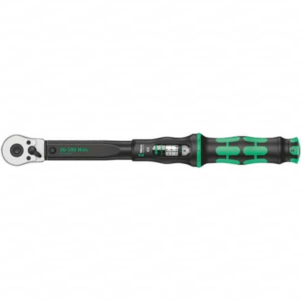 Wera - Torque Wrenches Type: Click Type Drive Size (Inch): 1/2 - Makers Industrial Supply