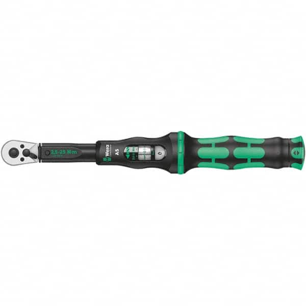 Wera - Torque Wrenches Type: Click Type Drive Size (Inch): 1/4 - Makers Industrial Supply