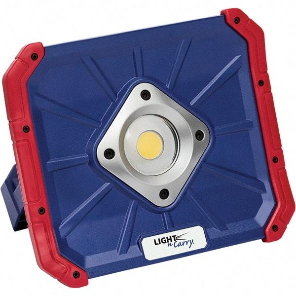 Light-N-Carry - Garage Work Lights Type: Portable Work Light Color: Blue; Red - Makers Industrial Supply