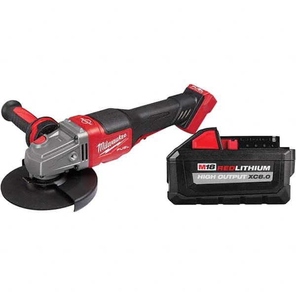 Milwaukee Tool - Angle & Disc Grinders Type of Power: Cordless Wheel Diameter (Inch): 4-1/2 - 6 - Makers Industrial Supply