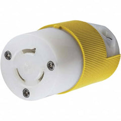 Hubbell Wiring Device-Kellems - 250V 15A NEMA L6-15R Marine Twist Lock Connector - Makers Industrial Supply