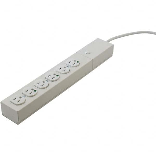 Hubbell Wiring Device-Kellems - Power Outlet Strips Amperage: 20 Voltage: 125 V - Makers Industrial Supply