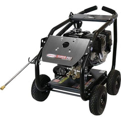 Simpson - Gas, 11.7 hp, 4,400 psi, 4 GPM, Cold Water Pressure Washer - AAA Triplex, 50' x 3/8" Hose - Makers Industrial Supply